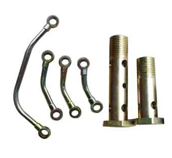 Sinotruk HOWO Gearbox Parts Oil Pipe And Hollow Bolt Assembly